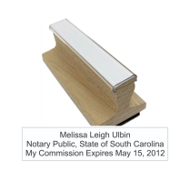 Get a high-quality, customizable SC Notary Rubber Stamp from CalStamp. Personalize with your notary info. Order now for a professional touch!