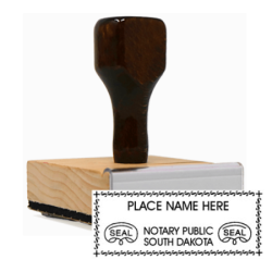SD-NOT-1 - SD Notary
Rubber Stamp