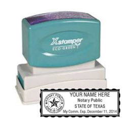 TX-X - Texas Notary
X-Stamper Pre-Inked Stamp