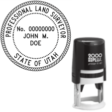 Self-Inking Utah Professional Land Surveyor R-40