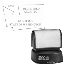 Pre-Inked Washington Registered Architect R-40