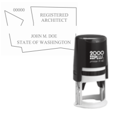 Self-Inking Washington Registered Architect R-40