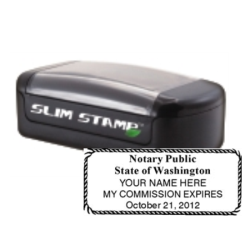 WA-SLIM - WA Notary
Slim Pre-Inked Stamp