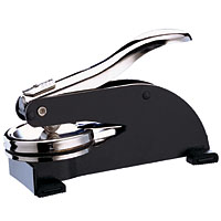 Get the M1 1/2D Embossing Desk Seal with a 1-3/4" die from CalStamp. Perfect for professional embossing needs. Order now and elevate your documents!