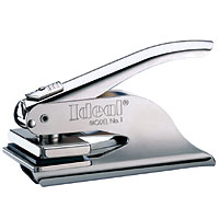 Get the No. 1R Embossing Seal #1 Pocket Embosser (1"x2") from CalStamp. Perfect for professional use. Order now and elevate your documents with a crisp, clean seal!