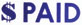 Accustamp Paid - Blue Ink
