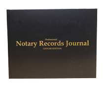 NRB-LGR-HC - Professional Notary Records Journal. Ledger Edition (California Style)
Hard Cover