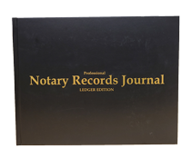 NRB-LGR-HC - Professional Notary Records Journal. Ledger Edition (California Style)
Hard Cover