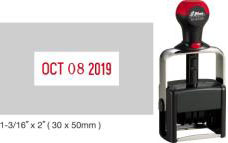 Get the Shiny H-6103 Heavy Duty Self-Inking Dater (1-3/16" x 2") from CalStamp. Durable and reliable for all your dating needs. Order now for fast shipping!