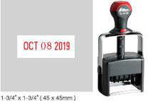 Get the Shiny H-6105 Heavy Duty Self-Inking Dater (1-3/4" x 1-3/4") from CalStamp. Durable and reliable for all your dating needs. Order now for fast shipping!