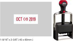 Get the Shiny H-6107 Heavy Duty Self-Inking Dater (1-9/16" x 2-3/8") from CalStamp. Durable and reliable for all your dating needs. Order now for fast shipping!