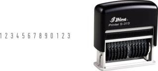 Get precise numbering with the Shiny-313 Numberer! Featuring 13 bands for versatile use. Order now from CalStamp and streamline your numbering tasks today!
