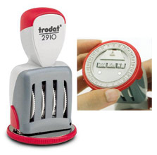 Get precise time and date stamps with the 2910/U24 Classic. Perfect for documents, it features a 2-inch diameter. Order now from CalStamp for reliable stamping solutions!