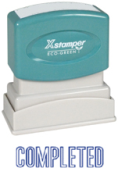 Get your documents organized with the COMPLETED PTR 40 Title Stamp. Perfect for office use. Order now from CalStamp and streamline your workflow!