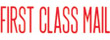 Get your 1129 1-Color Title Stamp 'FIRST CLASS MAIL' from CalStamp! Perfect for efficient mailing. Order now for fast shipping and enhance your mail processing!
