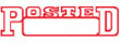 Get the 1211 1-Color Title Stamp from CalStamp! Perfect for marking documents with 'POSTED'. Order now for clear, professional impressions.