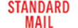 Get your 'STANDARD MAIL' 1-Color Title Stamp from CalStamp! Perfect for efficient mail sorting. Impression size: 1/2" x 1-5/8". Order now for fast shipping!