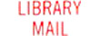 LIBRARY MAIL 1390 - LIBRARY MAIL PTR 40 RED