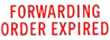 Get the 1576 1-Color Title Stamp from CalStamp! Perfect for marking 'FORWARDING ORDER EXPIRED'. Shop now for precise impressions, 1/2" x 1-5/8". Order today!