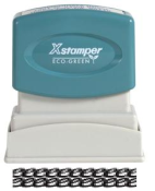 Get the CANCELLATION PTR 40 BLACK Title Stamp from CalStamp. Perfect for small counters, with a 1/2" x 1-5/8" impression size. Order now for precise cancellations!