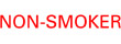 NON-SMOKER 1630 - NO-SMOKER PTR 40 RED