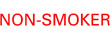 Shop the 1630 1-Color Title Stamp at CalStamp! Perfect for marking documents with 'NON-SMOKER'. Compact size: 1/2" x 1-5/8". Order now for fast shipping!