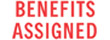 Shop the 1632 1-Color Title Stamp at CalStamp! Perfect for marking documents with 'BENEFITS ASSIGNED'. Impression size: 1/2" x 1-5/8". Order yours today!