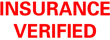 INSURANCE VERIFIED 1633 - INSURANCE VERIFIED PTR 40 RED