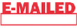 Get organized with the 1650 1-Color 'E-MAILED' Title Stamp from CalStamp. Perfect for office use. Order now and streamline your workflow!