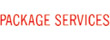 PACKAGE SERVICES 1703 - PACKAGE SERVICES PTR 40 RED