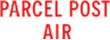 Get the 1809 1-Color Title Stamp 'PARCEL POST AIR' from CalStamp. Perfect for clear, professional impressions. Order now for fast shipping!