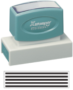 Get the 3270 1-Color Jumbo Stock Stamp from CalStamp! Perfect for cancellations, it prints in black ink with a 7/8" x 2-3/4" impression. Order yours today!